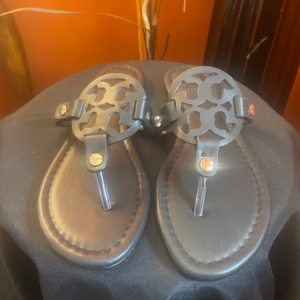 Tory Burch Miller black leathering EU40 US 9.5